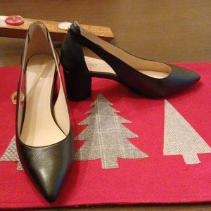 Stunning, Elegant Black Cole Haan Pumps Heels 9-1/2B